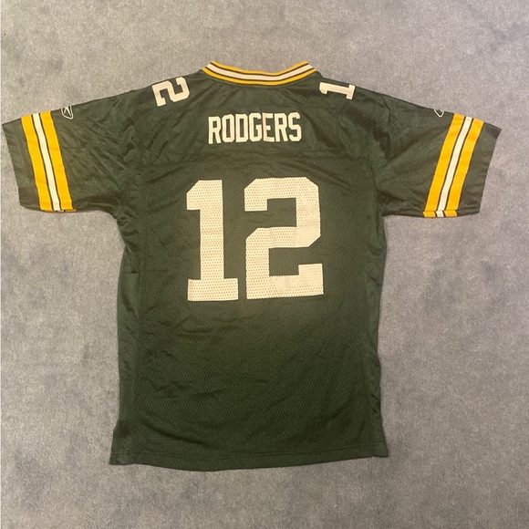 Aaron Rodgers Jersey #12 Green Bay Packers NFL Football like new! - Picture 7 of 8